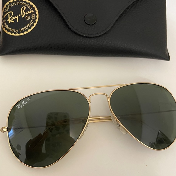 NEW Ray-Bans polarized aviators sunglasses - Picture 2 of 5